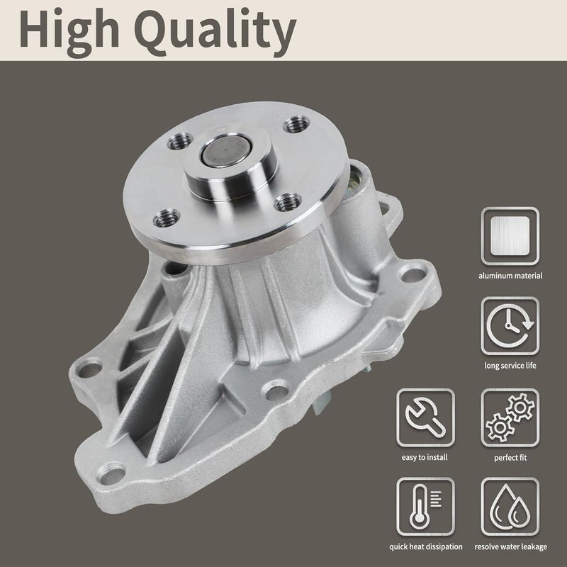 EvTok AW9414 Engine Water Pump Kit Fit for Toyota Corolla Camry Highlander Matrix RAV4 Solara, Lexus HS250H, Scion tC, Pontiac Vibe 2.0L 2.4L L4 Engine - Image 5